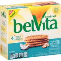 BelVita Toasted Coconut Breakfast Biscuits - 8.8 Oz (Pack of 2)