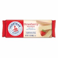 Voortman Wafers, Strawberry, Wrapper (Pack of 6)