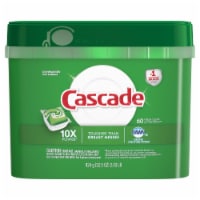 Cascade Pacs Dishwasher Detergents, Fresh Scent, 32.5 Ounce, 60 Count (Pack of 12)