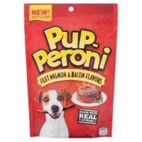 Pup-Peroni Filet Mignon & Bacon Flavors Dog Treats (Pack of 3)