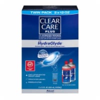 Clear Care Plus Contact Lens Cleaning and Disinfecting Solution (Pack of 12)