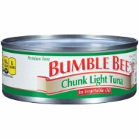Bumble Bee Chunk Light Tuna in Vegetable Oil (Pack of 3)