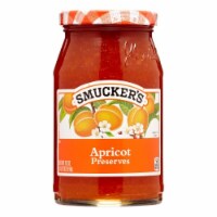 Smuckers Apricot Preserves, 18 Oz (Pack of 3)