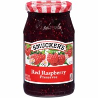 Smucker's Red Raspberry Preserves, 18-Ounce (Pack of 3)