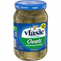 Vlasic Ovals Hamburger Dill Chips (Pack of 2)