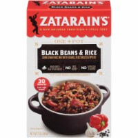 Zatarain's Black Beans & Rice Rice Dinner Mix, 7 Oz (Pack of 12)