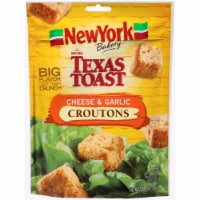 New York Bakery the Original Texas Toast Croutons Cheese & Garlic (Pack of 10) Perspective: Main