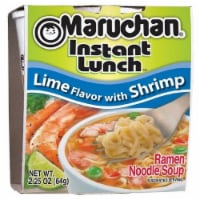 Maruchan Instant Lunch Lime Flavor with Shrimp Soup (Pack of 6)