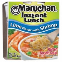 Maruchan Instant Lunch Lime Flavor with Shrimp Soup (Pack of 10)
