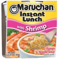 Maruchan Instant Lunch Ramen Noodle Soup with Shrimp (Pack of 12)