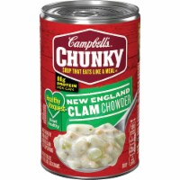 Campbell's Chunky Healthy Request New England Clam Chowder Soup 18.8oz (Pack of 12)
