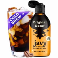 Javy Decaf Cold Brew Coffee Concentrate. 30 Cups Decaffeinated Instant Coffee Beverage