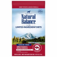 Natural Balance Pet Foods 723633429870 4 lbs LID Sweet Potato & Bison Adult Dry Dog Food