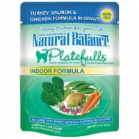Natural Balance Pet Foods 723633531047 Natural Balance Platefulls Indoor Turkey Salmon-24pk