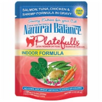 Natural Balance Pet Foods 723633531054 Natural Balance Platefulls Indoor Salmon Tuna Chicken