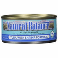Natural Balance Pet Foods 723633532266 5.5 ozNatural Balance Tuna with Shrimp Formula Canned