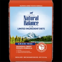 Natural Balance Pet Foods NA77751 24 lbs Adult Lid Salmon & Sweet Potato Dog Food