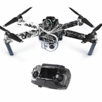 MightySkins DJMAVPRO-Black Flourish Skin Decal Wrap for DJI Mavic Pro Quadcopter Drone Cover