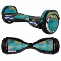 MightySkins RAHOV2-Watercolor Blue Skin Decal Wrap for Razor Hovertrax 2.0 Hover Board - Wate