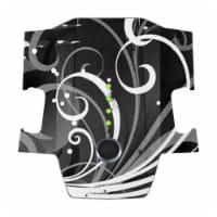 MightySkins DJMAVBAT-Black Flourish Skin Decal Wrap for DJI Mavic Pro Battery Sticker - Black