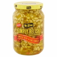 Mt. Olive Simply Relish Deli Style Dill (Pack of 32) Perspective: Main