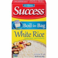 Success Rice Boil-in-Bag White Rice Fluffy and Precooked 14 Oz (Pack of 32)