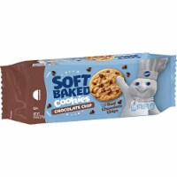 Pillsbury Soft Baked Cookies, Chocolate Chip (Pack of 6)