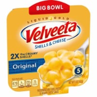 Velveeta Original Shells & Cheese, 5 Oz. Microwavable Bowl (Pack of 32)