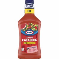 Kraft Classic Catalina Lite Salad Dressing 16 Fl Oz Bottle (Pack of 3)