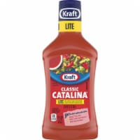 Kraft Classic Catalina Lite Salad Dressing 16 Fl Oz Bottle (Pack of 18)