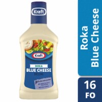 Kraft Roka Blue Cheese Salad Dressing 16 Fl Oz Bottle (Pack of 32)