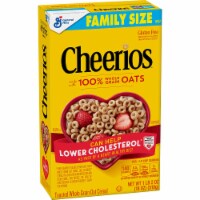 Cheerios, Breakfast Cereal with Whole Grain Oats, Gluten Free, 18 oz (Pack of 18)