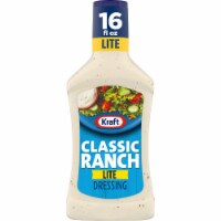 Kraft Classic Lite Ranch Dressing - 16.0 Fl Oz (Pack of 3)