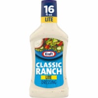 Kraft Classic Lite Ranch Dressing - 16.0 Fl Oz (Pack of 4)