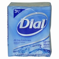Dial Antibacterial Deodorant Bar Soap Spring Water (Pack of 48) Perspective: Main