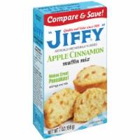 JIFFY Apple Cinnamon Muffin Mix 7.0 OZ Box (Pack of 48)