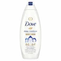 Dove Body Wash Deep Moisture Cleanser 22 oz (Pack of 48)