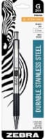 Zebra Pen, Rollerball Gel Pen, Black - 1 ea (Pack of 6)