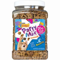 Friskies Beachside Crunch, Shrimp, Crab and Tuna Flavors, 20-Ounce (Pack of 48)