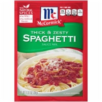 McCormick Thick And Zesty Spaghetti Sauce Mix, 1.37 oz (Pack of 32)