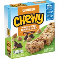 Quaker Chewy Granola Bars, Peanut Butter Chocolate Chip (Pack of 48)