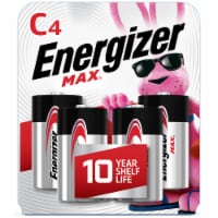 Energizer Max Alkaline C Battery, 4-Count (Pack of 14)