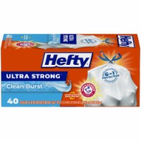 Hefty Ultra Strong Clean Burst Scent Trash Bags (Pack of 14)