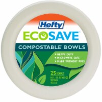 Hefty ECOSAVE Compostable Paper Bowls (Pack of 48) Perspective: Main