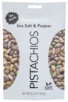 Wonderful Pistachio Sea Salt & Pepper No Shells Pistachios (Pack of 2)