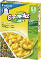 Macaroni and Cheese with Seasoned Peas and Carrots Toddler Food (Pack of 2)