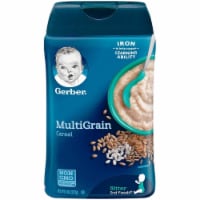 Gerber 1st Foods Cereal for Baby Grain & Grow Baby Cereal Multigrain (Pack of 12)