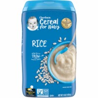 Gerber Single Grain Rice Baby Cereal - 16oz (Pack of 10)