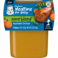 Sitter 2nd Foods Vegetable Chicken Baby Meals (Pack of 32)