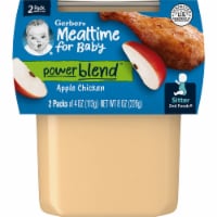 2nd Foods Apple and Chicken Baby Meals Tubs - (Pack of 32)